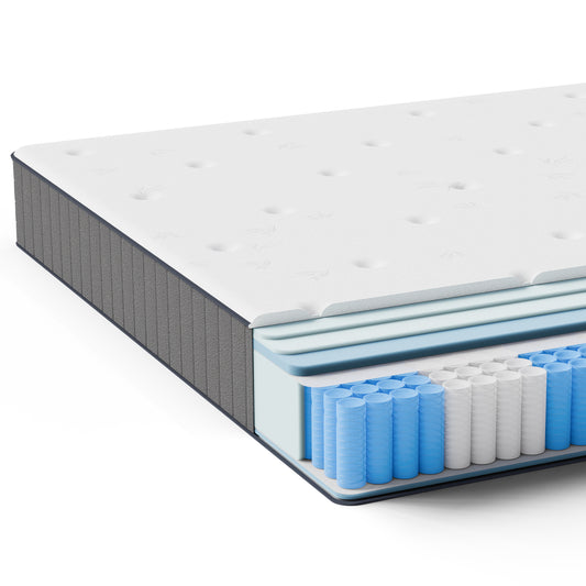 25cm H3 medium pocket spring mattress with diatomite foam technology