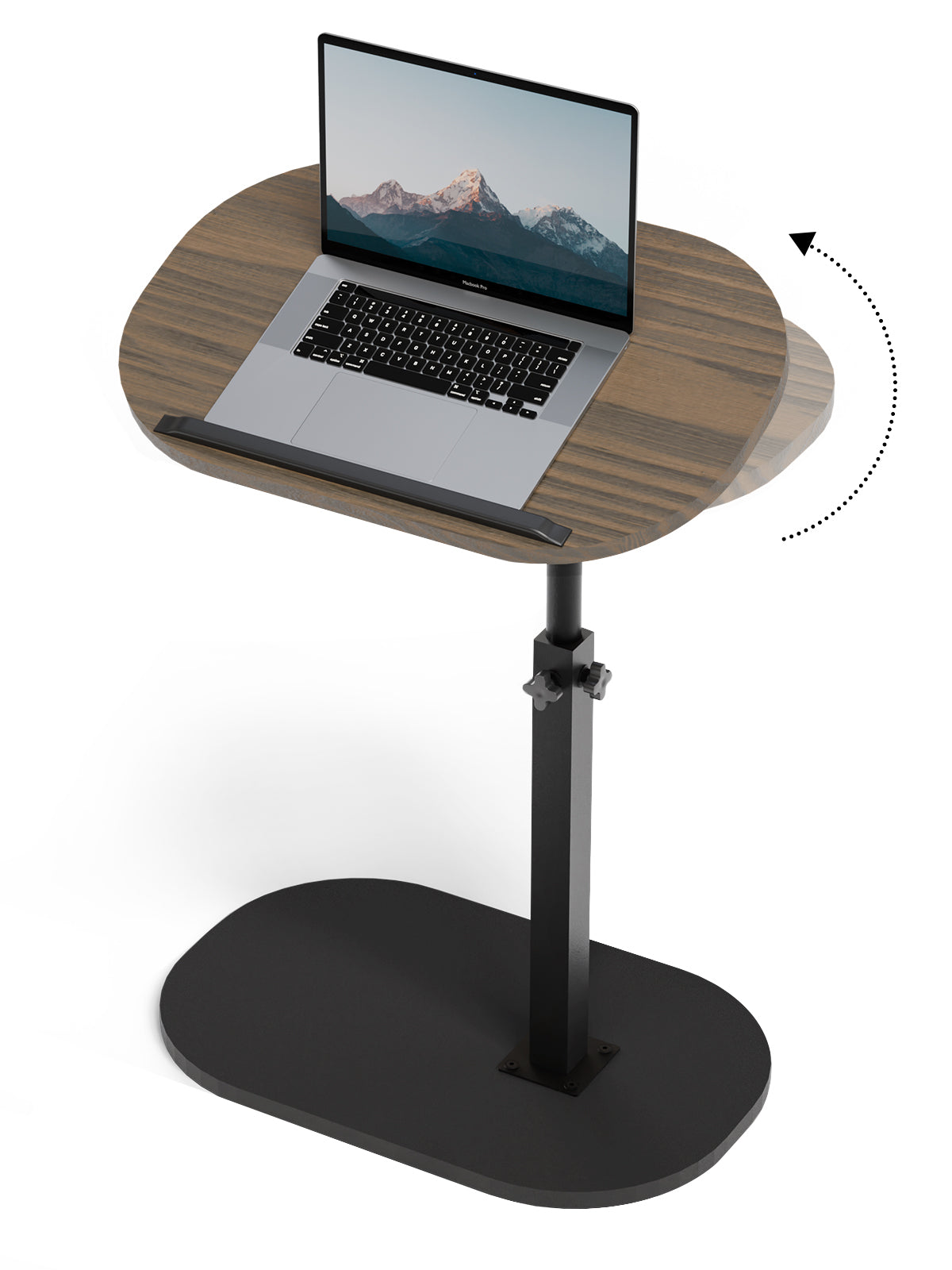Beistelltisch C-Form mit 360° Drehfunktion