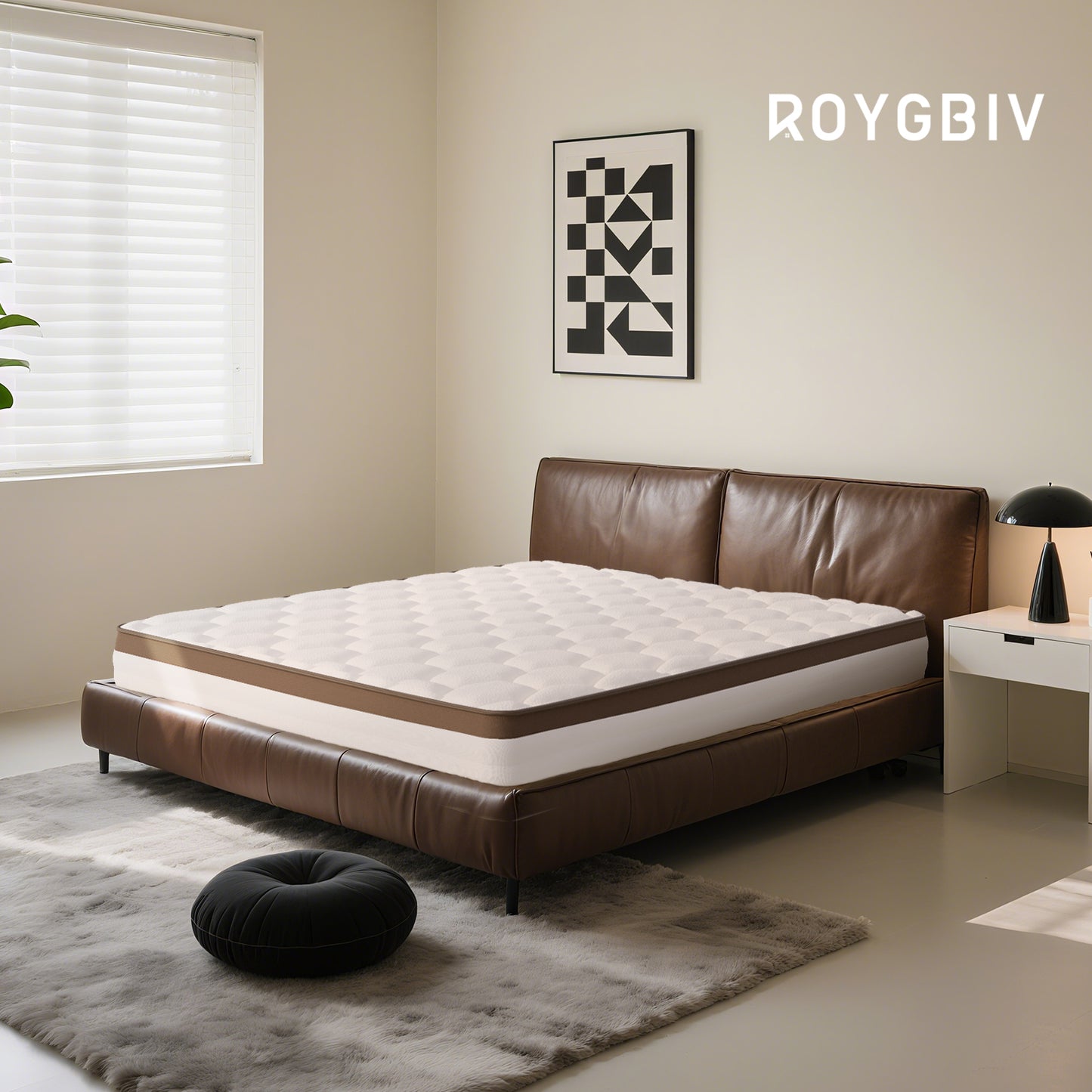 ROYGBIV MT03 Premium 25CM Hybrid-Matratze | 7-Zonen Orthopädischer Schlafkomfort（副本）